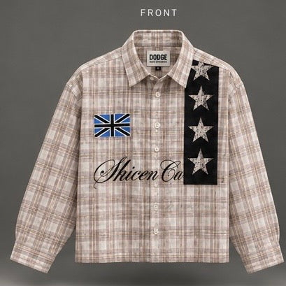 DODGE Checkered Shirt