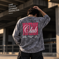 MOTION CLUB — Acid Wash Oversized Tee

Make your move. Own your perspective.