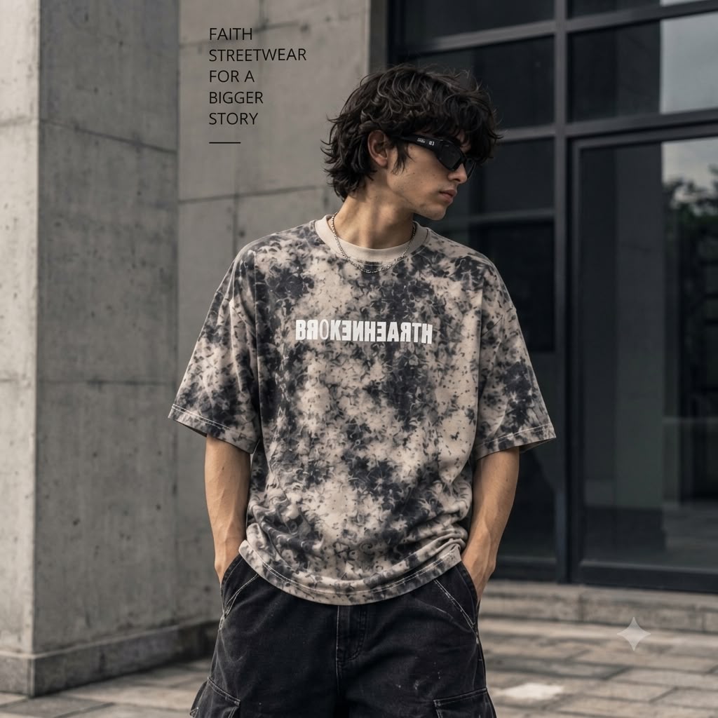 DODGE Acid Wash Graphic T-Shirt