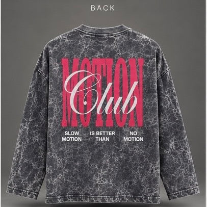MOTION CLUB — Acid Wash Oversized Tee

Make your move. Own your perspective.