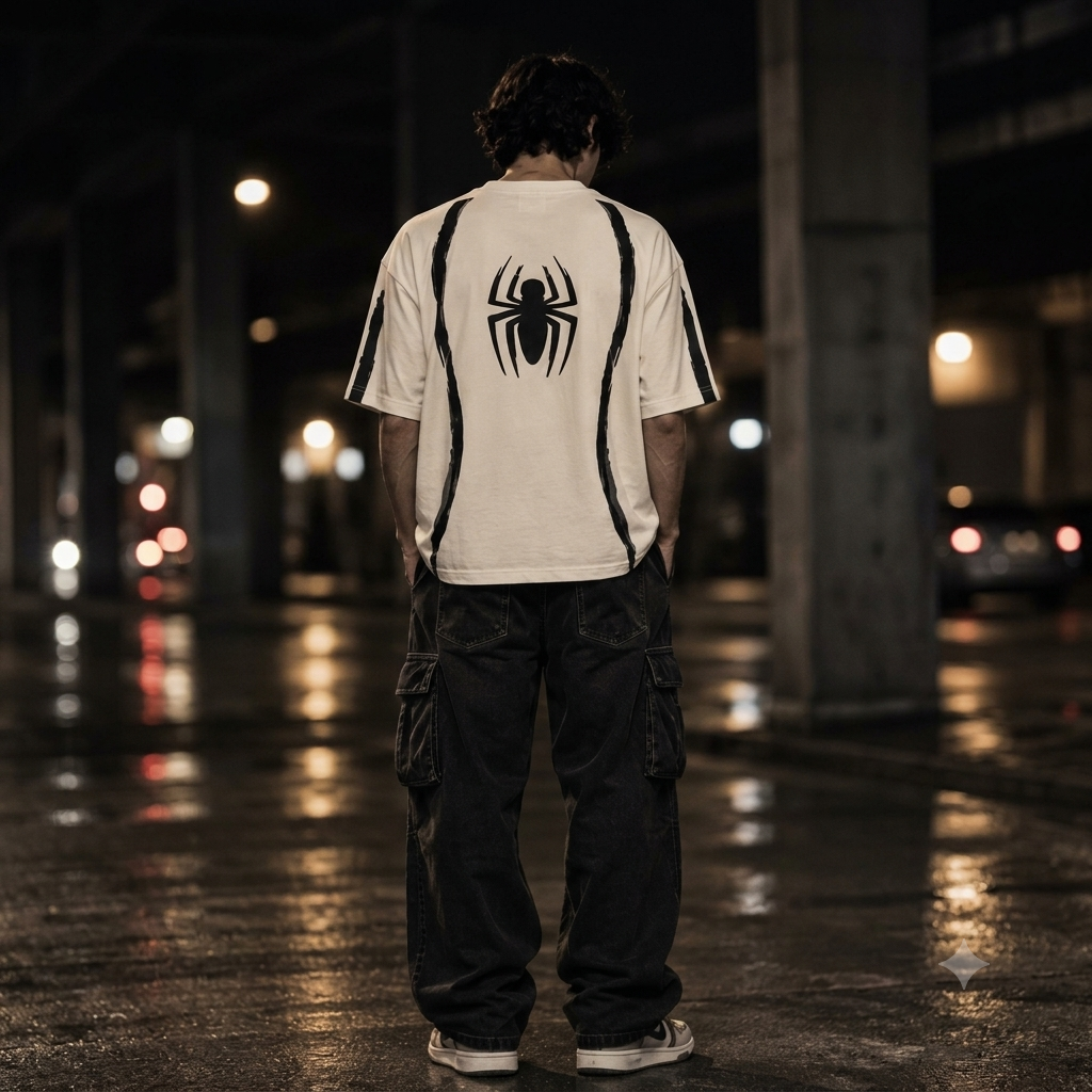 DODGE Spiderman Graphic T-Shirt