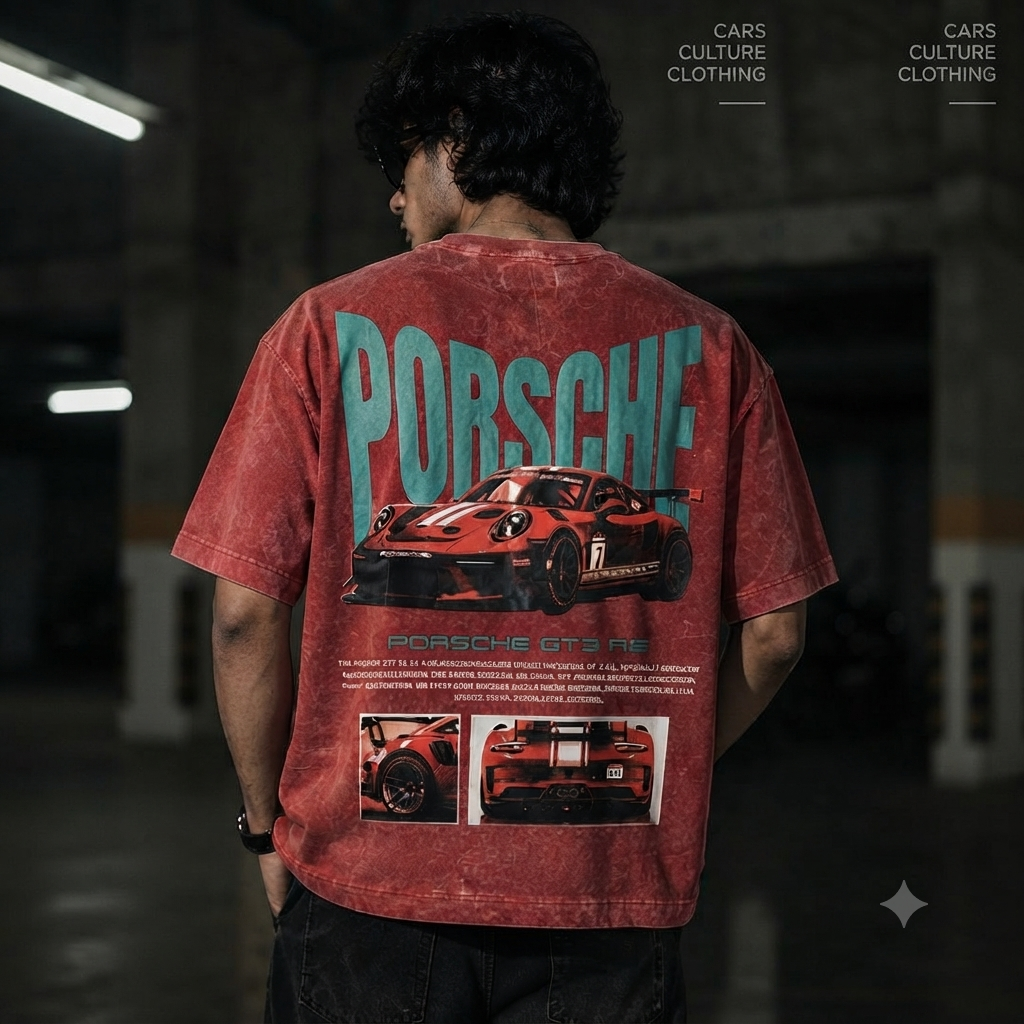 DODGE Porsche Graphic T-Shirt