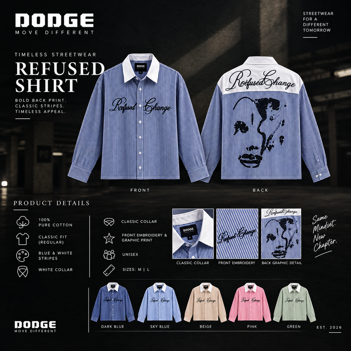 DODGE Refused Change Shirt
