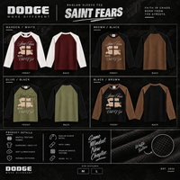 DODGE Saint Fears Raglan Tee
