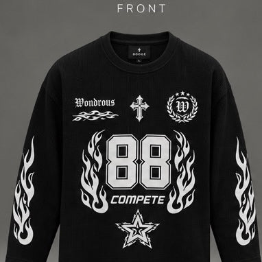 DODGE 88 Waffle Tee